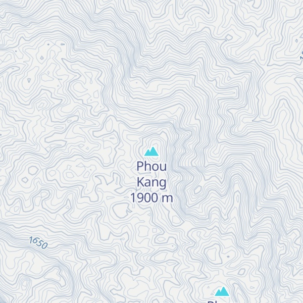 Map of Phou Kang