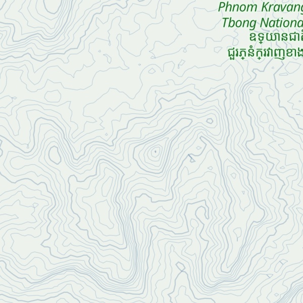 Map of Phnum Pong Tea