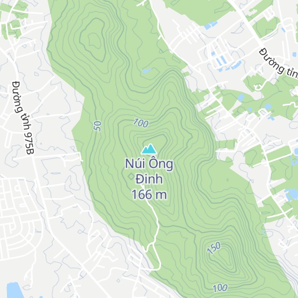 Map of Núi Ông Đinh