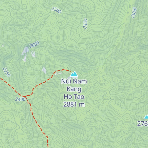 Map of Núi Nam Kang Ho Tao