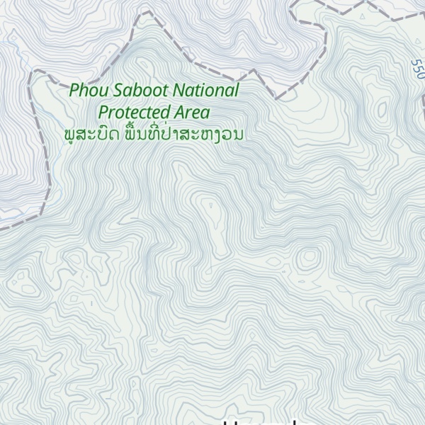 Map of Phou Chomkoup