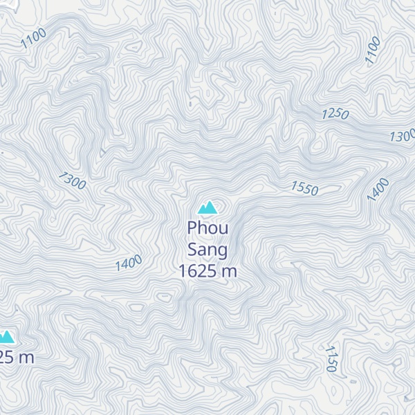 Map of Phou Sang