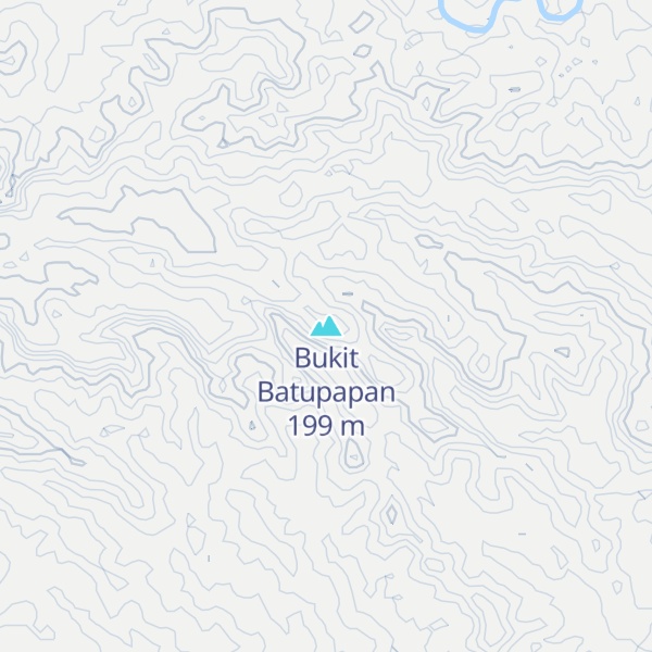 Map of Bukit Batupapan