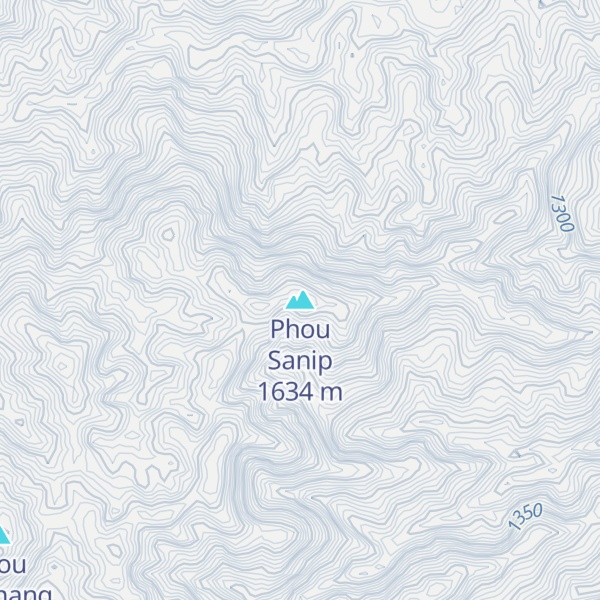 Map of Phou Sanip