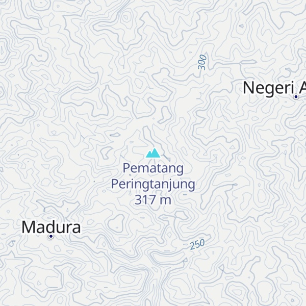 Map of Pematang Peringtanjung