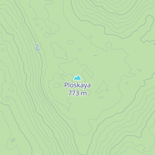 Map of Ploskaya