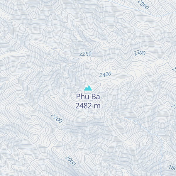 Map of Phu Ba