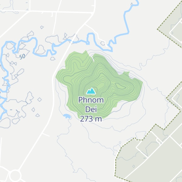 Map of Phnom Dei