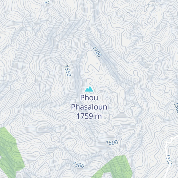 Map of Phou Phasaloun