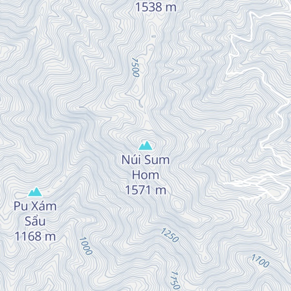 Map of Núi Sum Hom