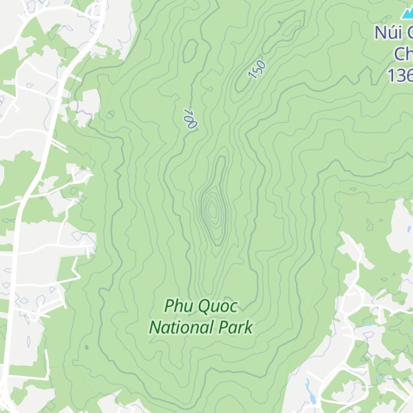 Map of Núi Cái Khế