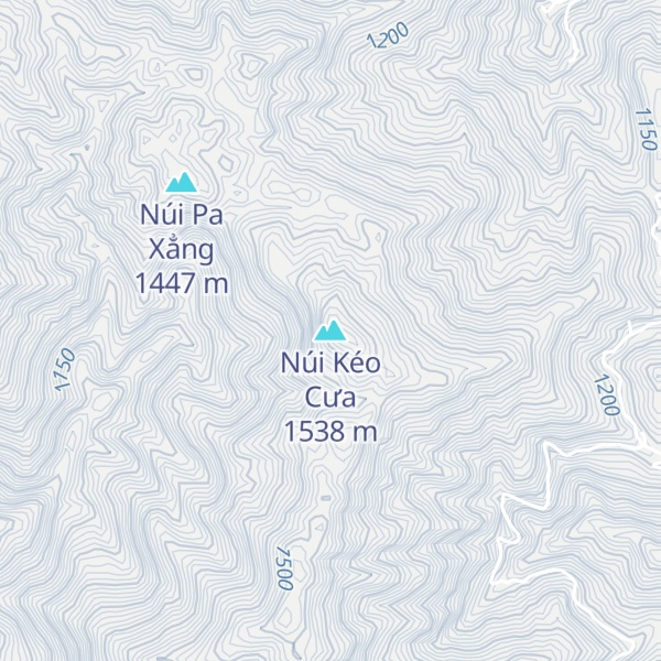 Map of Núi Kéo Cưa