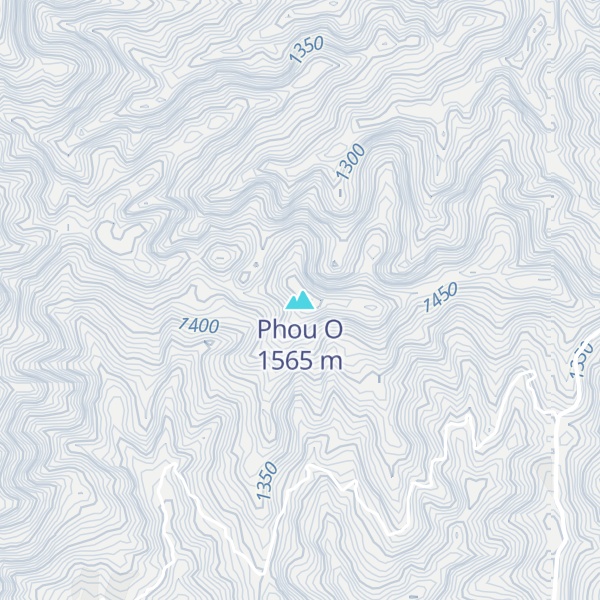 Map of Phou O