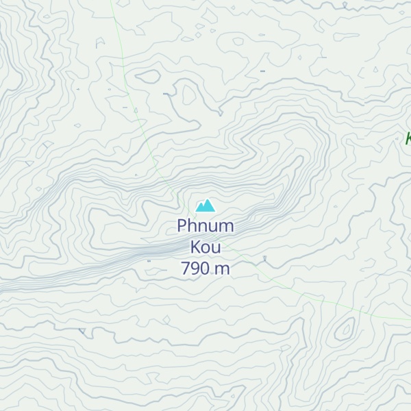 Map of Phnum Kou