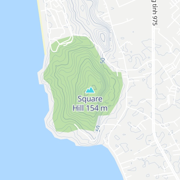 Map of Square Hill