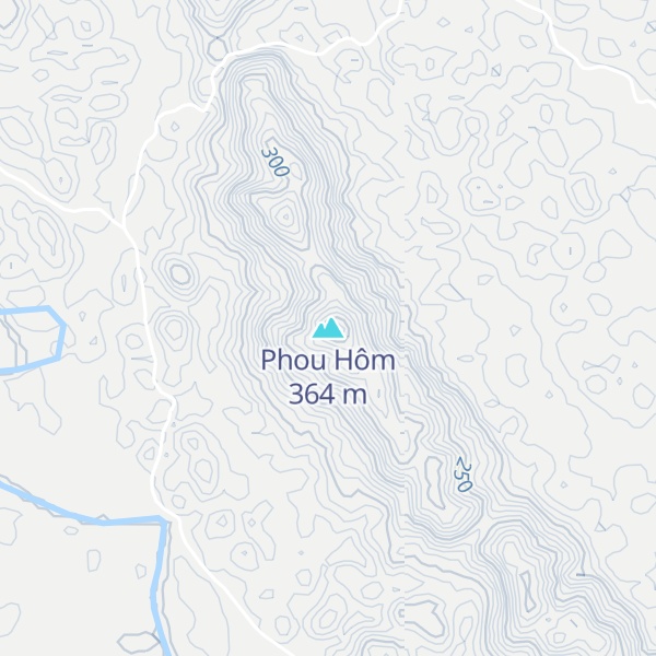 Map of Phou Hôm