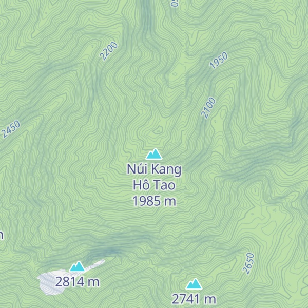 Map of Núi Kang Hô Tao