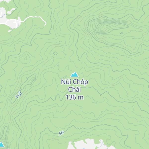 Map of Núi Chóp Chài
