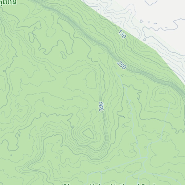 Map of Phnum Andaeng