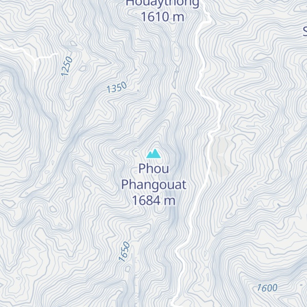 Map of Phou Phangouat