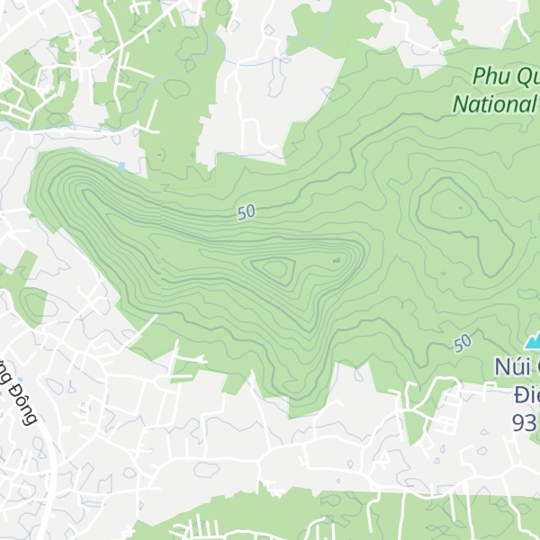 Map of Núi Ông Diêu