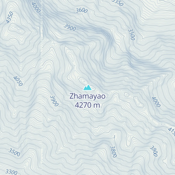 Map of Zhamayao