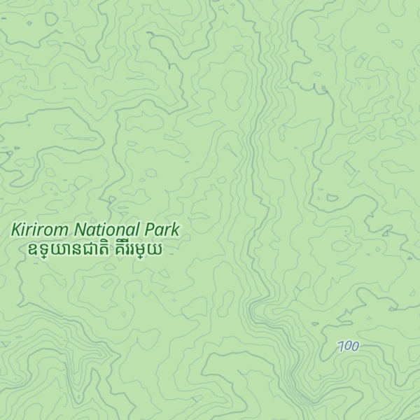 Map of Phnum Tasal