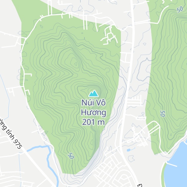 Map of Núi Vô Hương