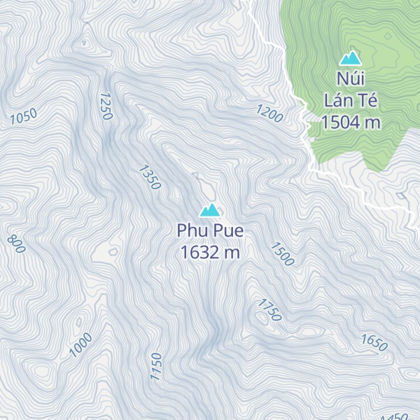 Map of Phu Pue