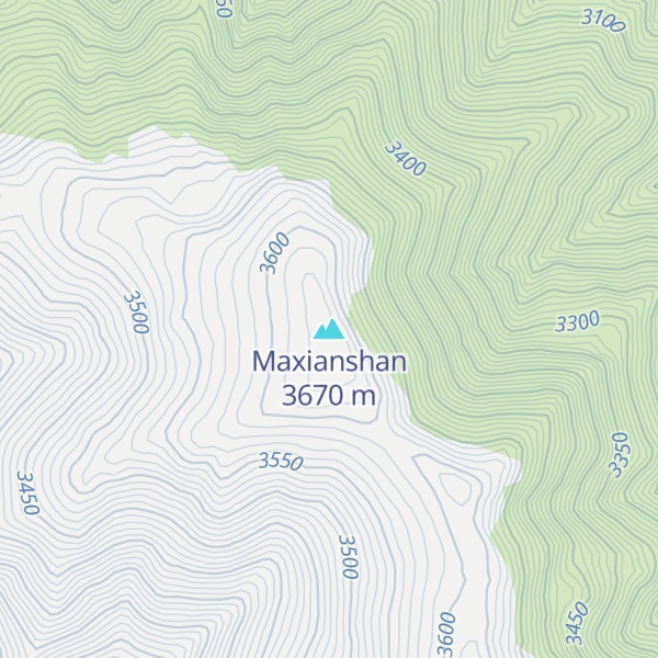 Map of Maxianshan