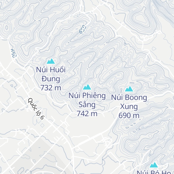 Map of Núi Phiêng Sẳng
