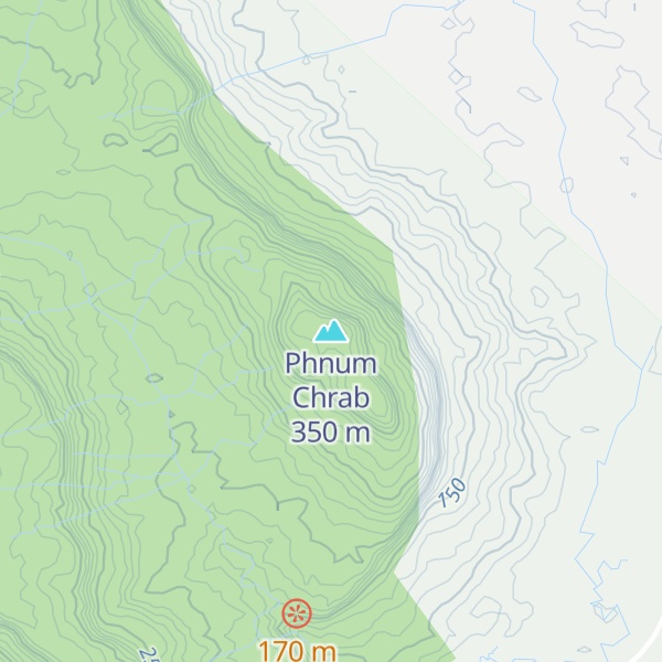 Map of Phnum Chrab