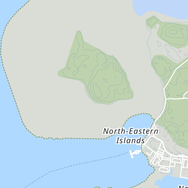 Map of Tekong Kechil