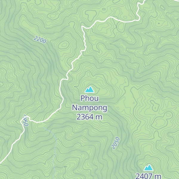 Map of Phou Nampong