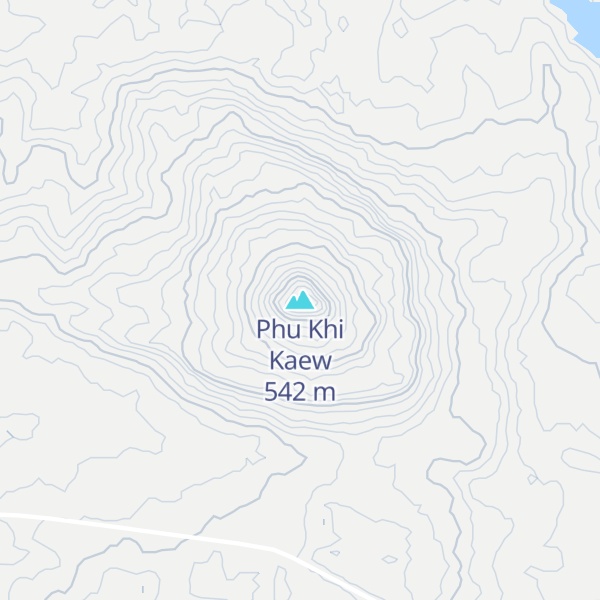 Map of Phu Khi Kaew