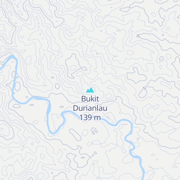 Map of Bukit Durianlau