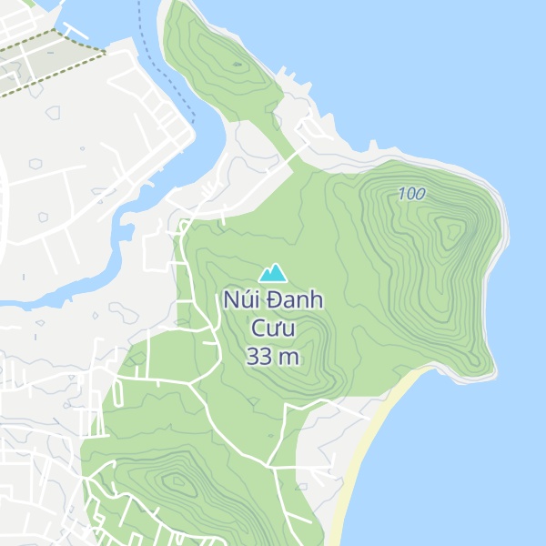 Map of Núi Đanh Cưu