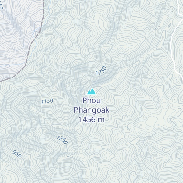 Map of Phou Phangoak