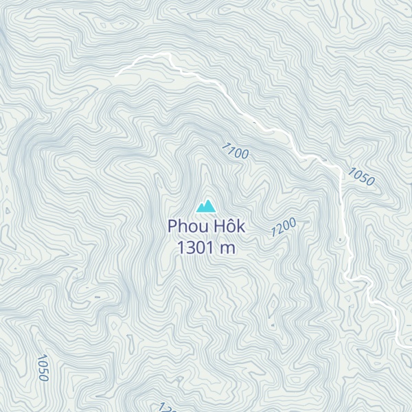 Map of Phou Hôk