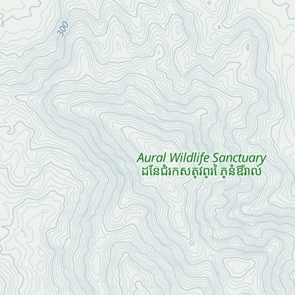 Map of Phnum Bangkieb