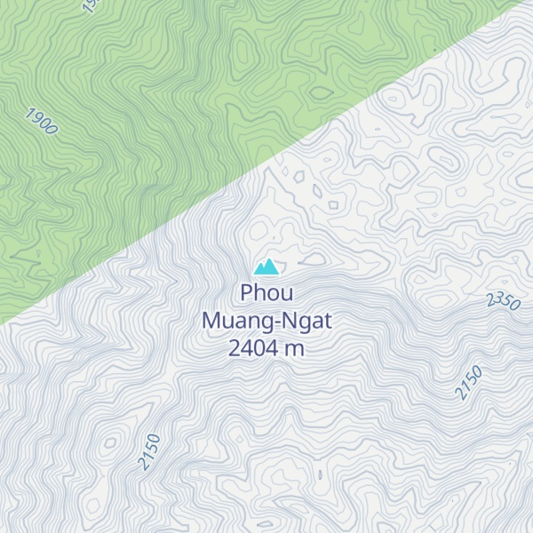 Map of Phou Muang-Ngat
