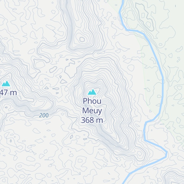 Map of Phou Meuy