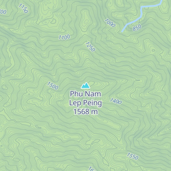 Map of Phu Nam Lep Peing