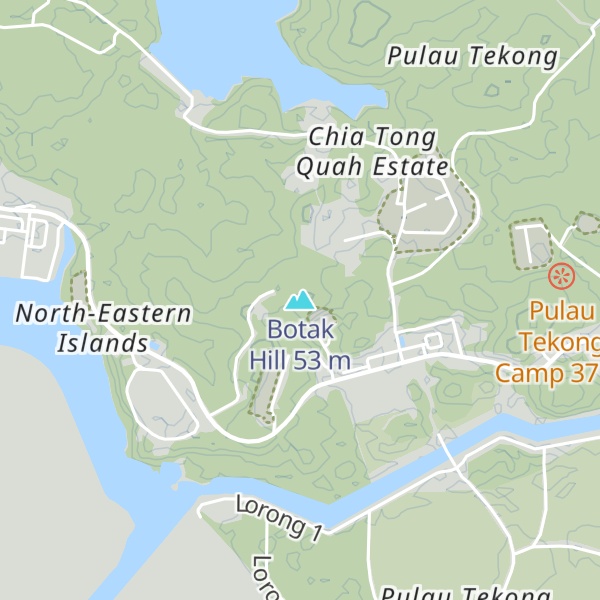 Map of Botak Hill