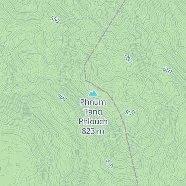 Map of Phnum Tang Phlouch