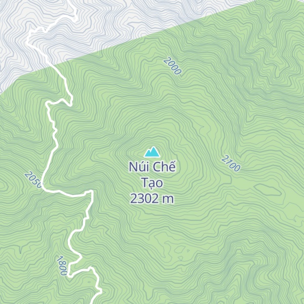 Map of Núi Chế Tạo