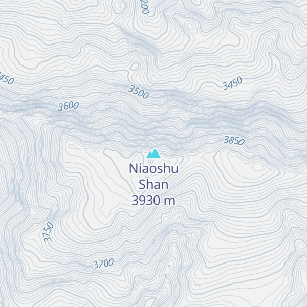 Map of Niaoshu Shan