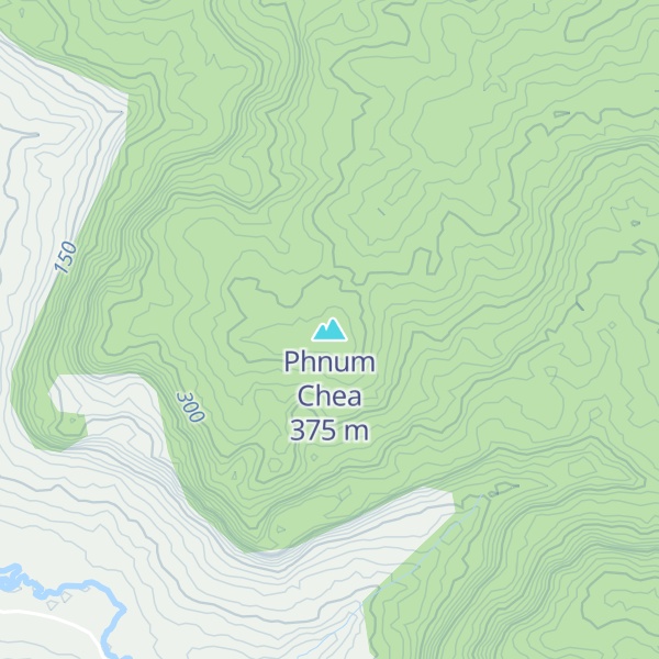 Map of Phnum Chea