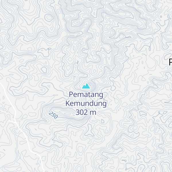 Map of Pematang Kemundung