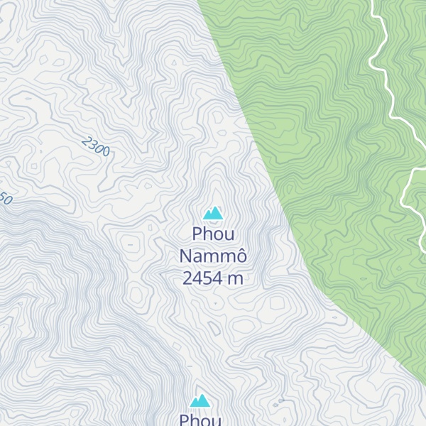 Map of Phou Nammô